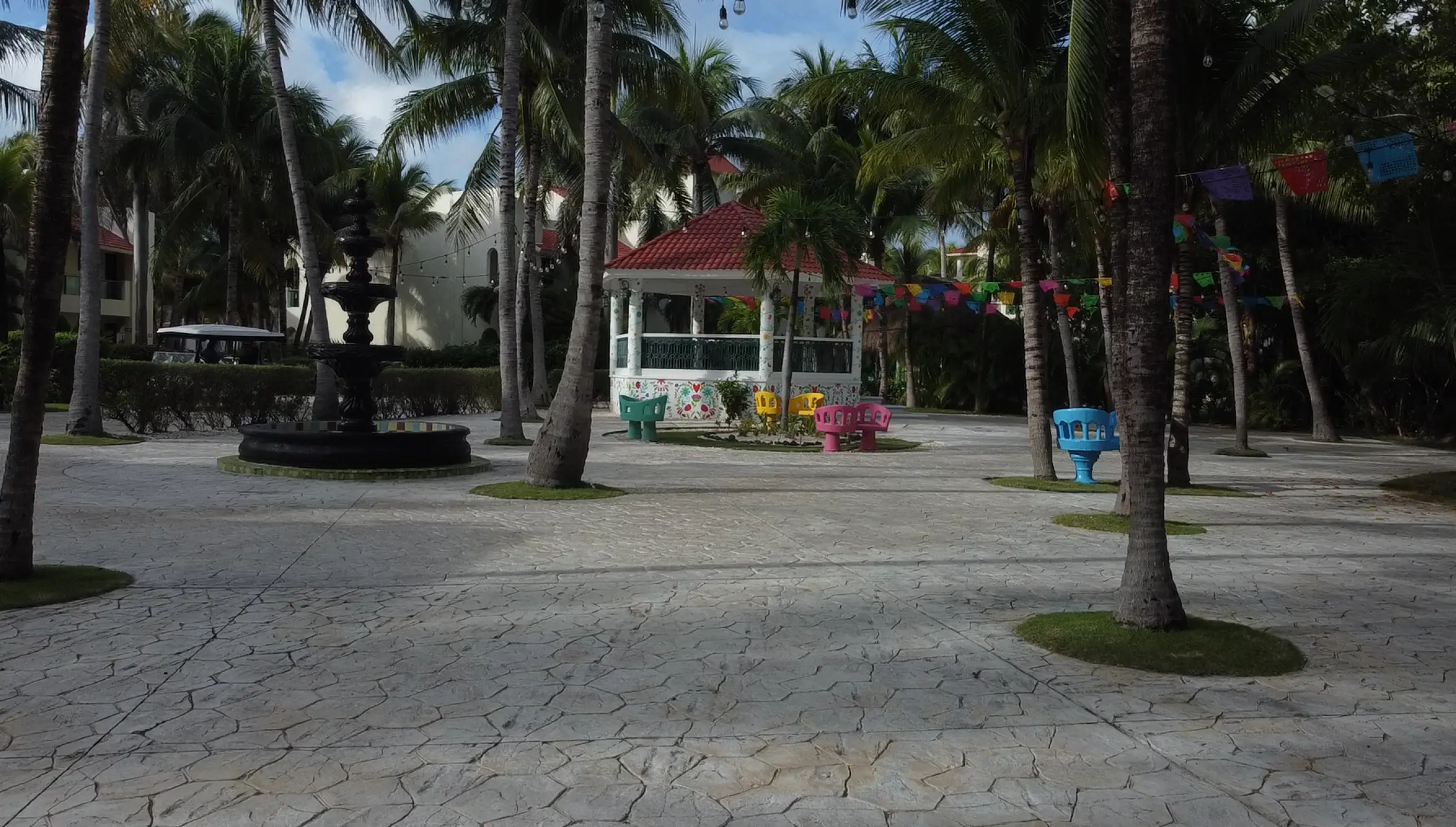 Mexican Kiosk Plaza Venue at El Dorado Resort