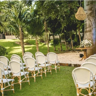 Symbolic ceremony in ceiba tree venue at Dreams aventures riviera maya