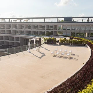 Moon Deck Wedding Venue at Secrets and Dreams Bahía Mita Resort.