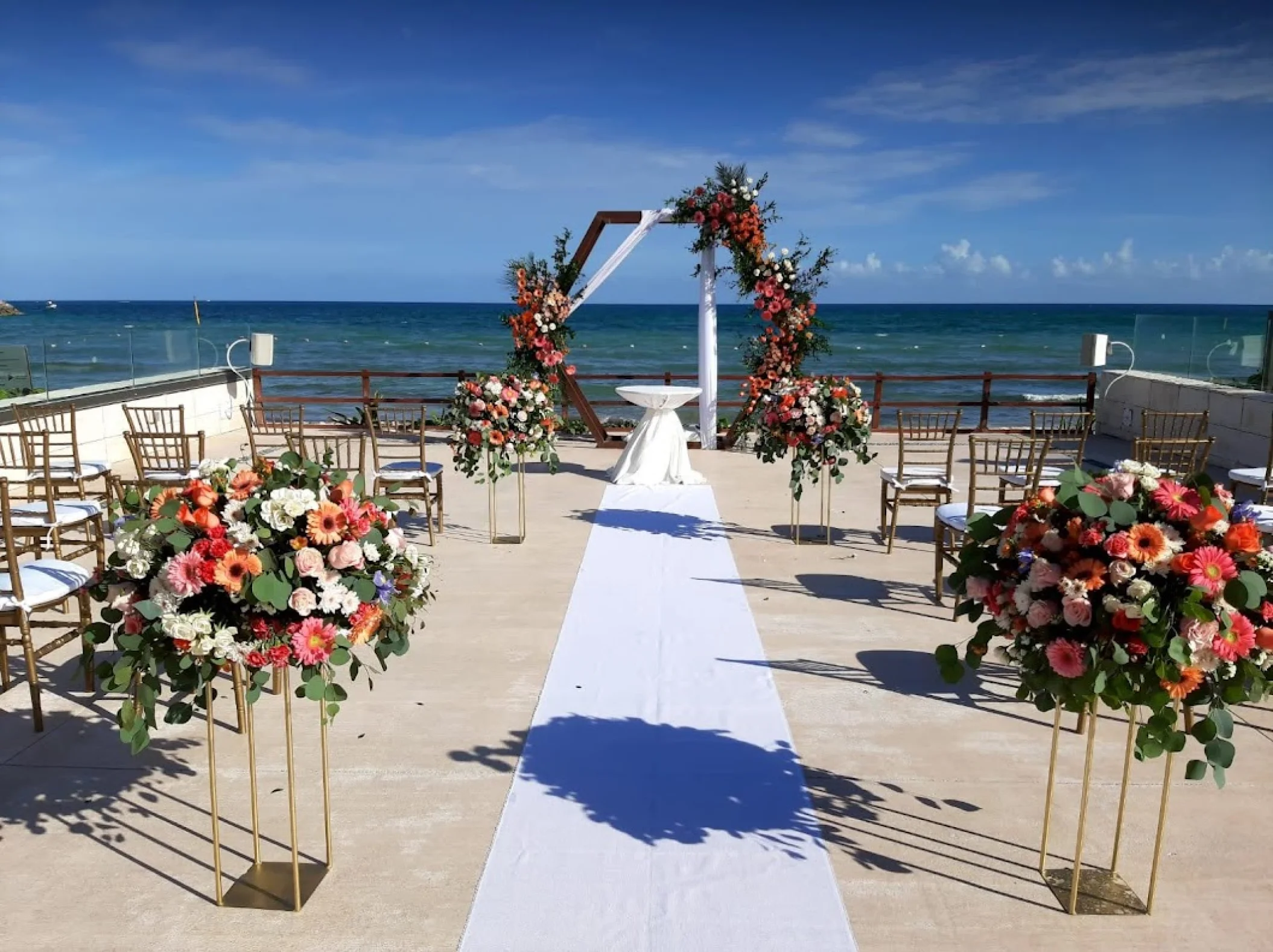 Ceremony on La Terraza at Dreams Jade Resort and Spa
