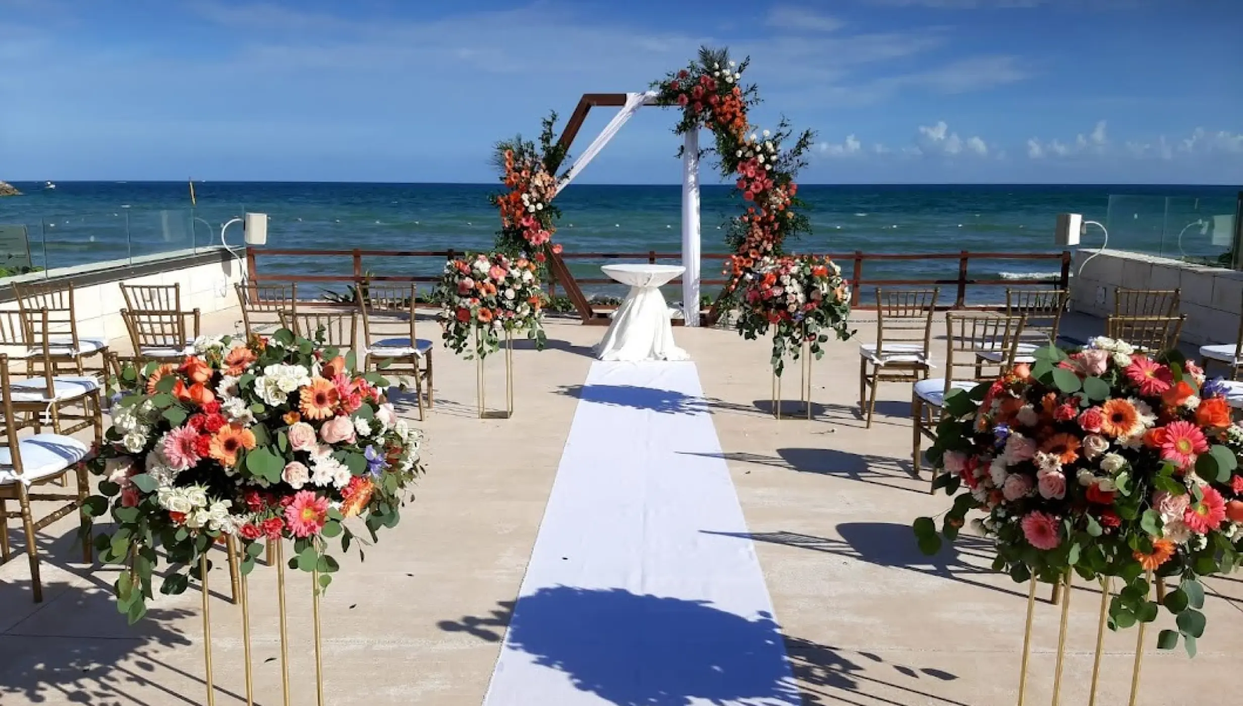 Ceremony on La Terraza at Dreams Jade Resort and Spa