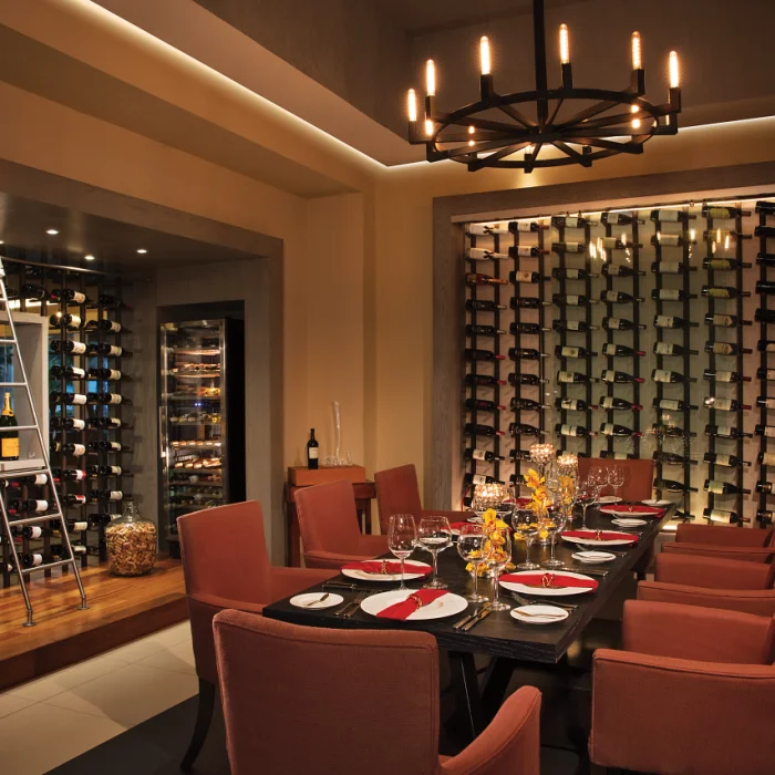 Dreams Jade Resort wine cellar