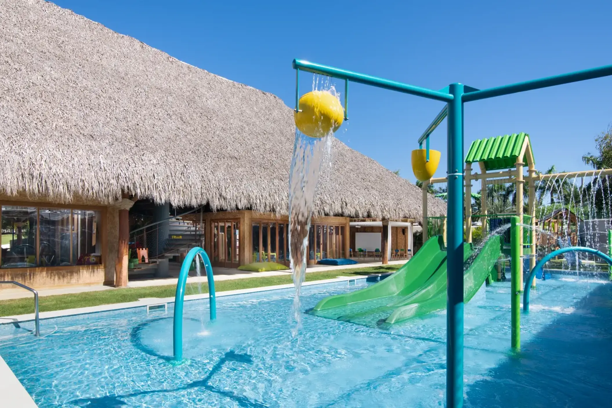 Explorer's Club kids water park and pool at Dreams Onyx, Punta Cana