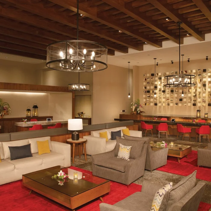 Dreams Playa Mujeres lobby and reception