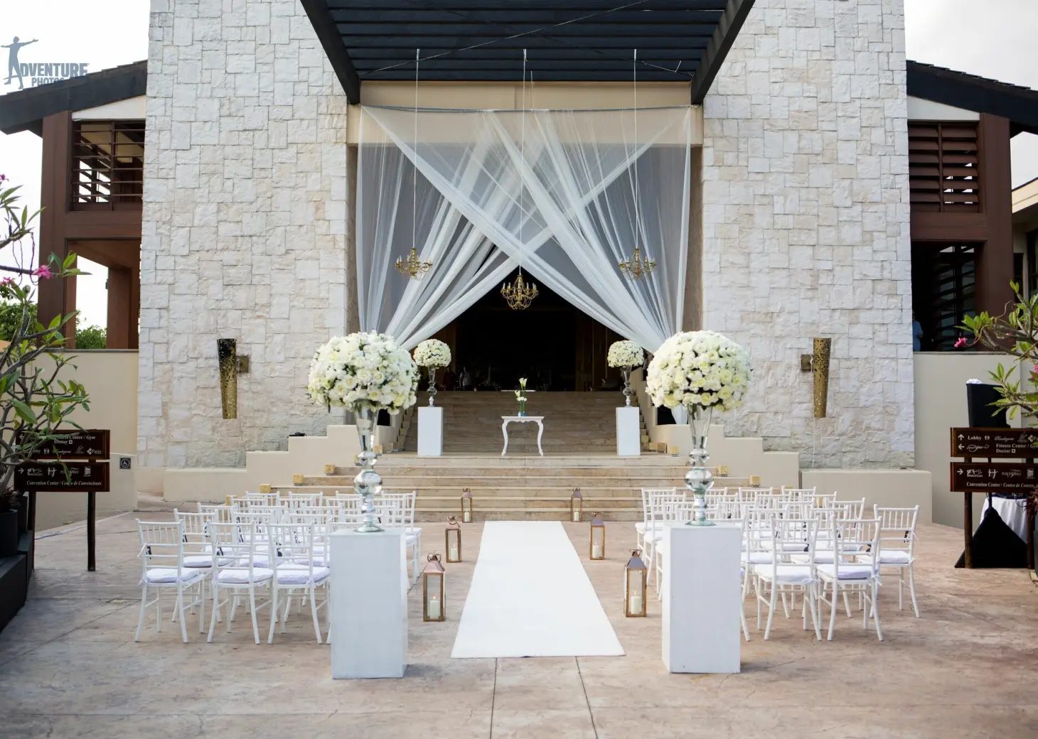Dreams Riviera Cancun church wedding venue