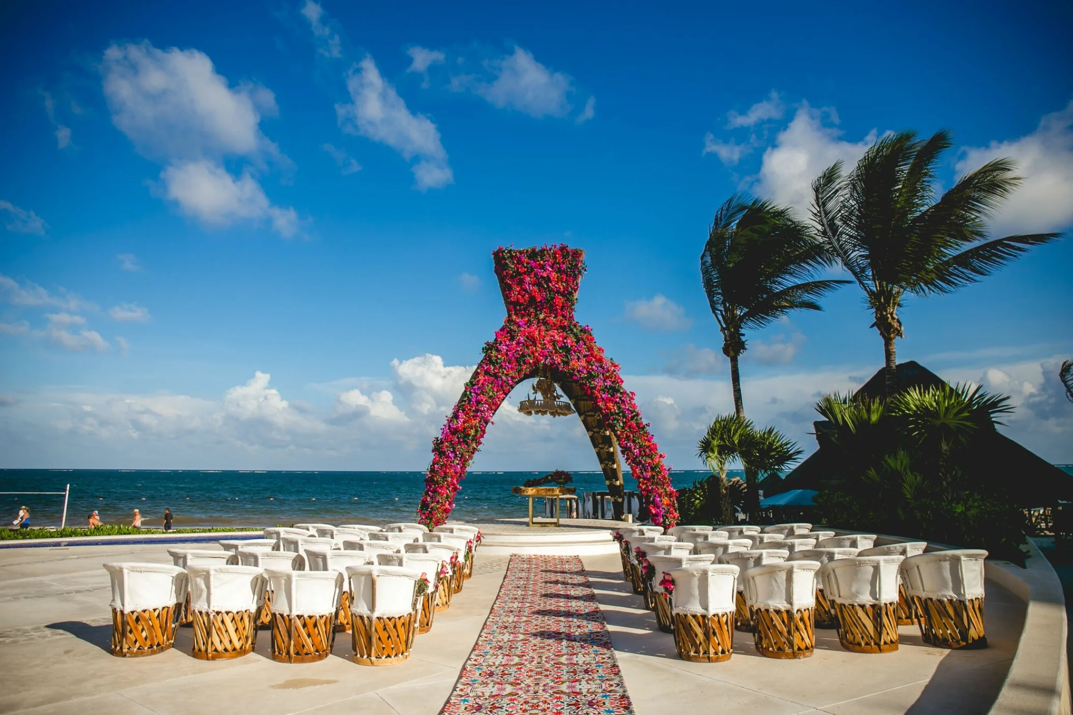 Gazebo venue at Dreams riviera cancun resort and spa