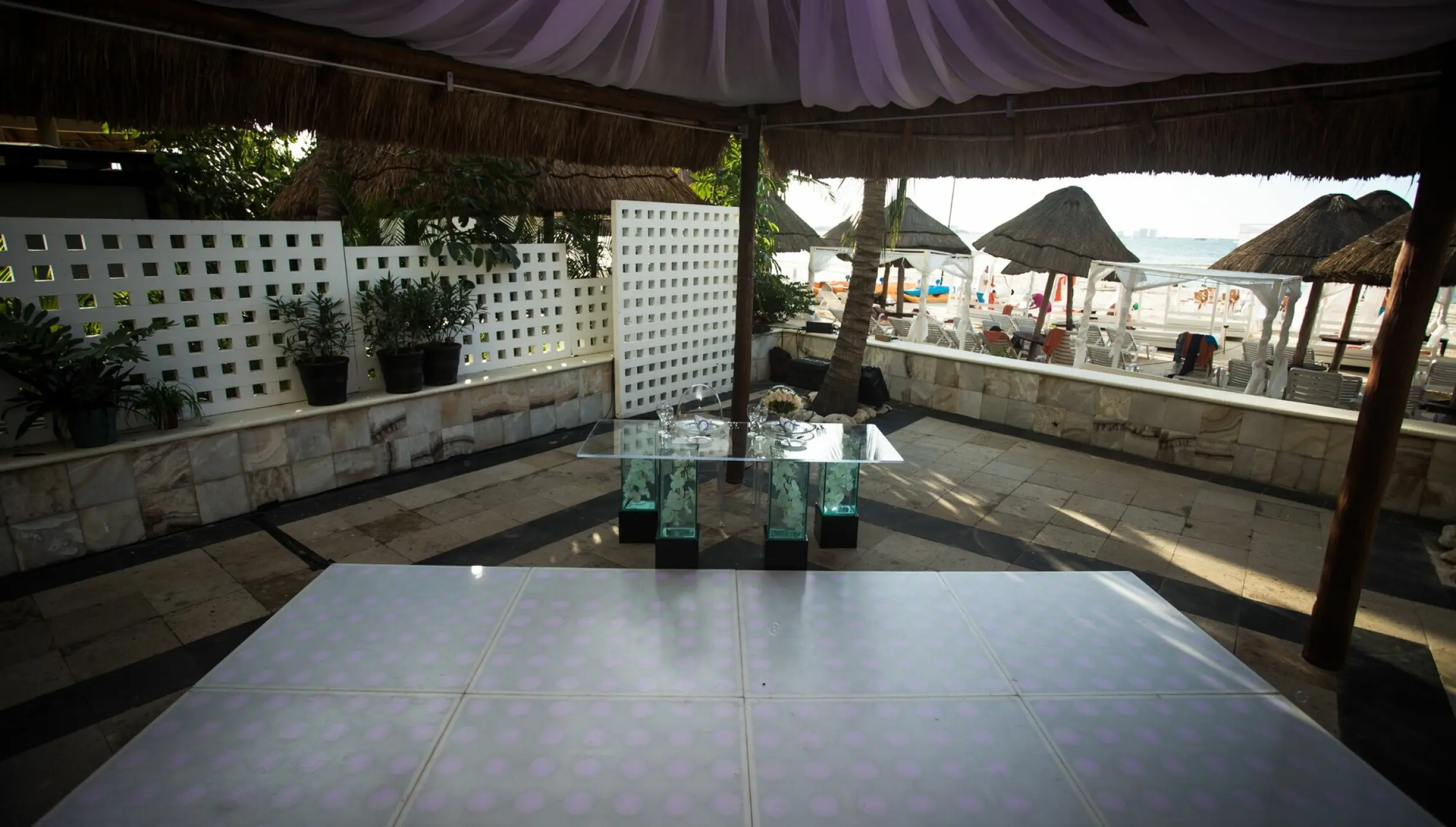Desire Terrace venue at Dreams Sands Cancun Resort