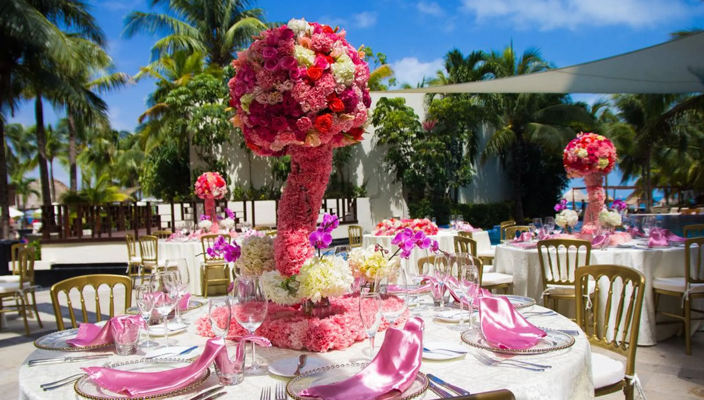 El Patio Terrace venue at Dreams Sands Cancun Resort and Spa