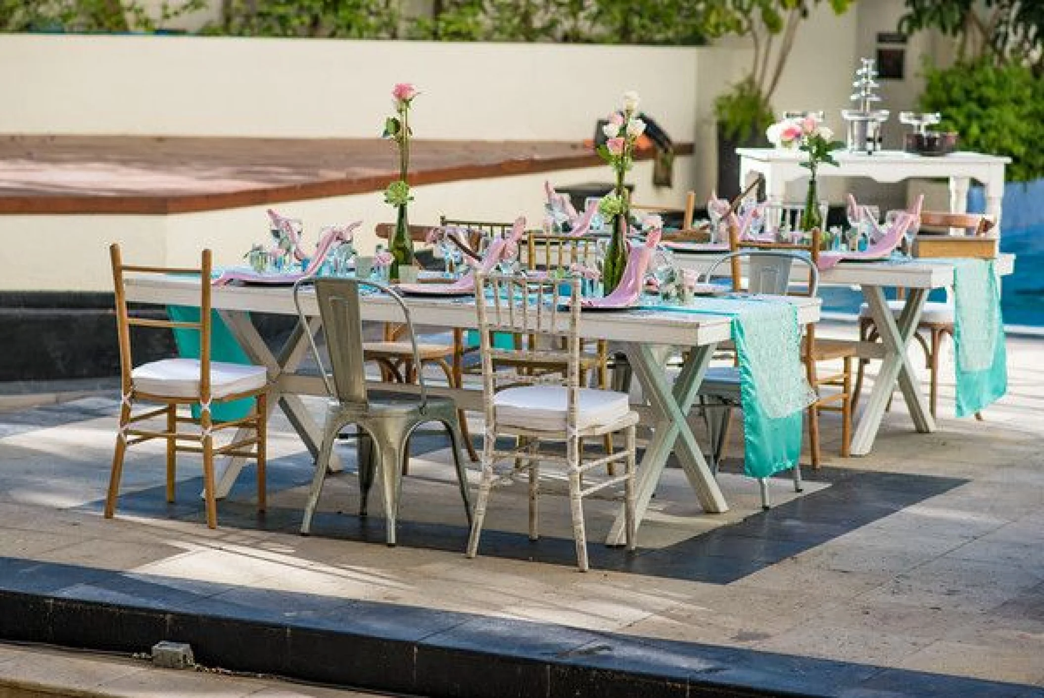 Dreams Sands Cancun Resort and Spa El Patio Terrace venue