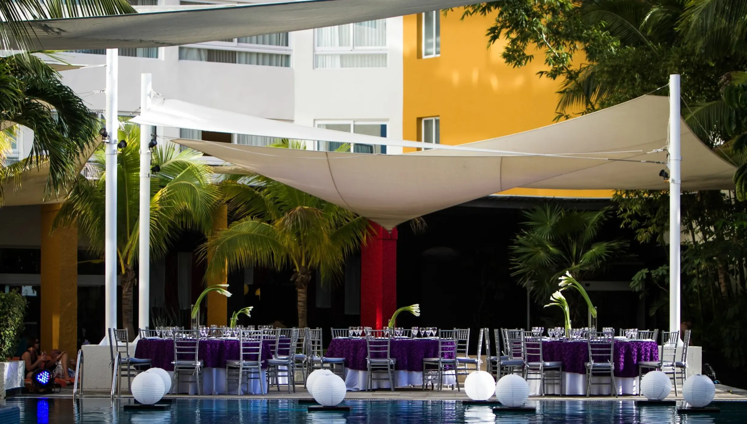 El Patio Terrace venue at Dreams Sands Cancun Resort and Spa