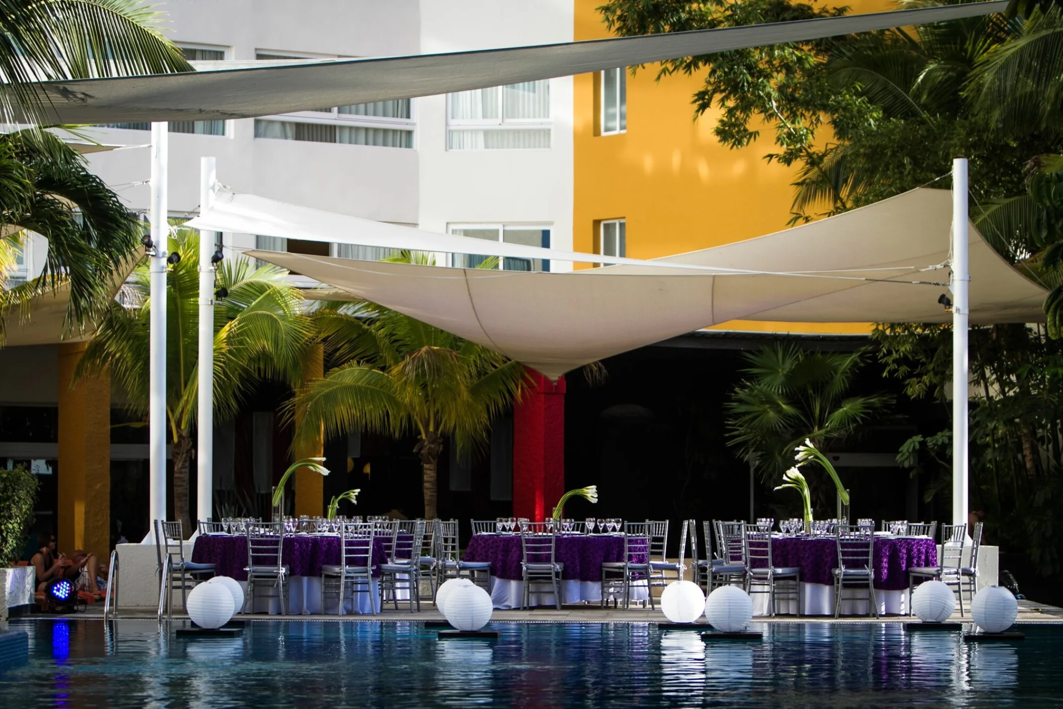 El Patio Terrace venue at Dreams Sands Cancun Resort and Spa