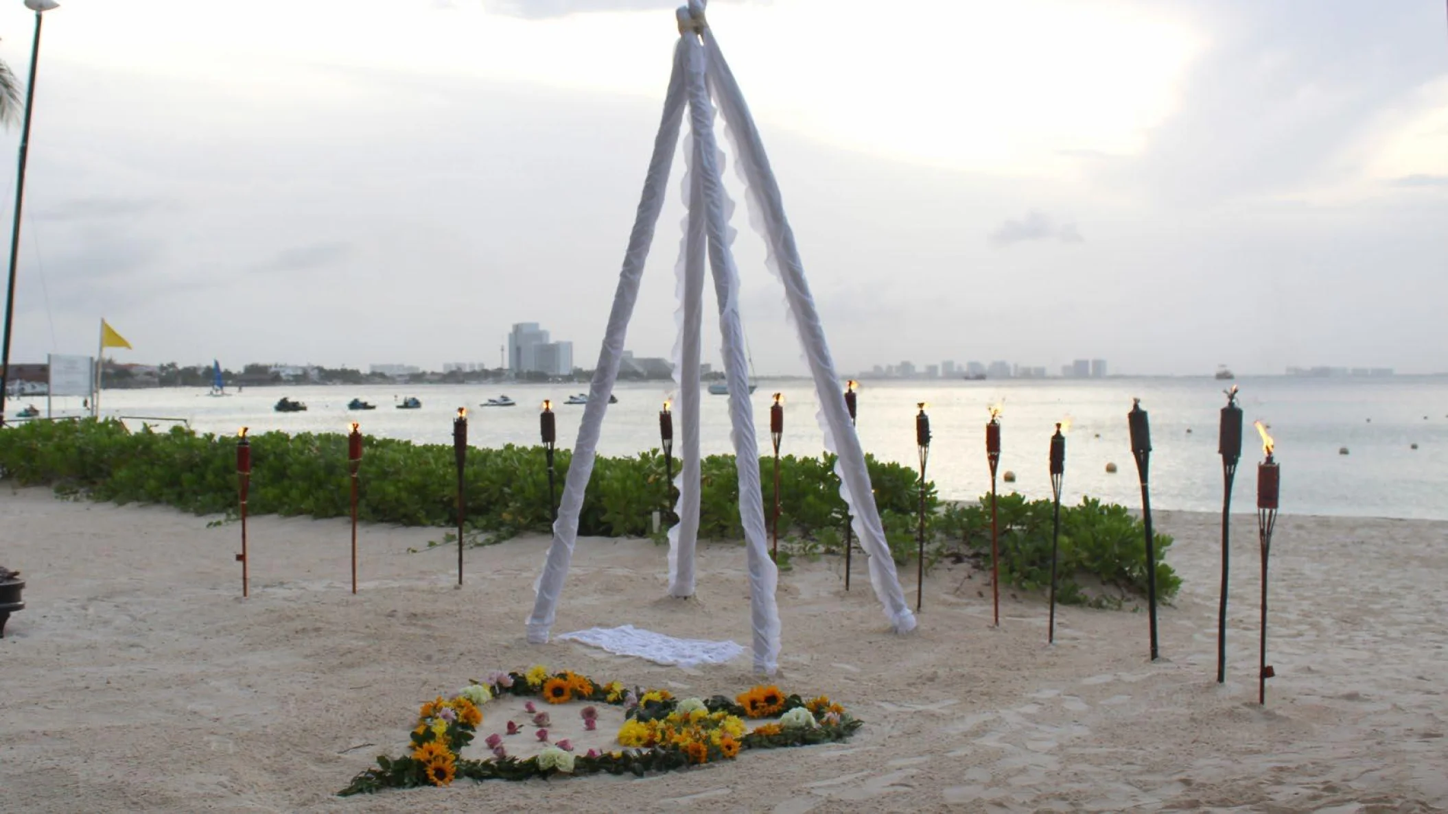 Spa Beach venue at Dreams Sands Cancun Resort and Spa