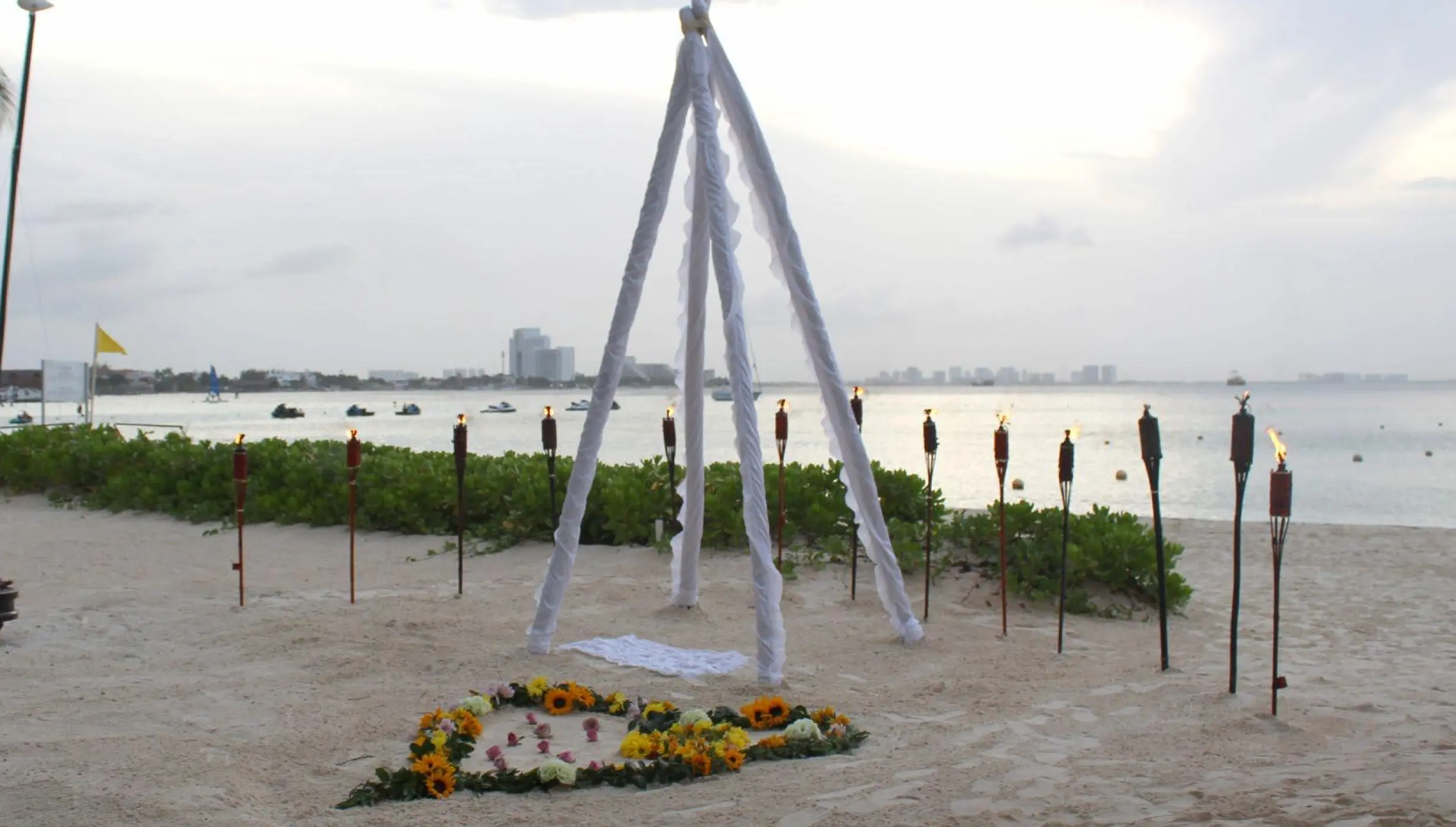 Spa Beach venue at Dreams Sands Cancun Resort and Spa