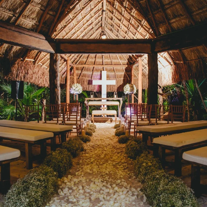 Our Lady of Izmal Catholic Chapel Venue at Dreams Sapphire Resort and Spa