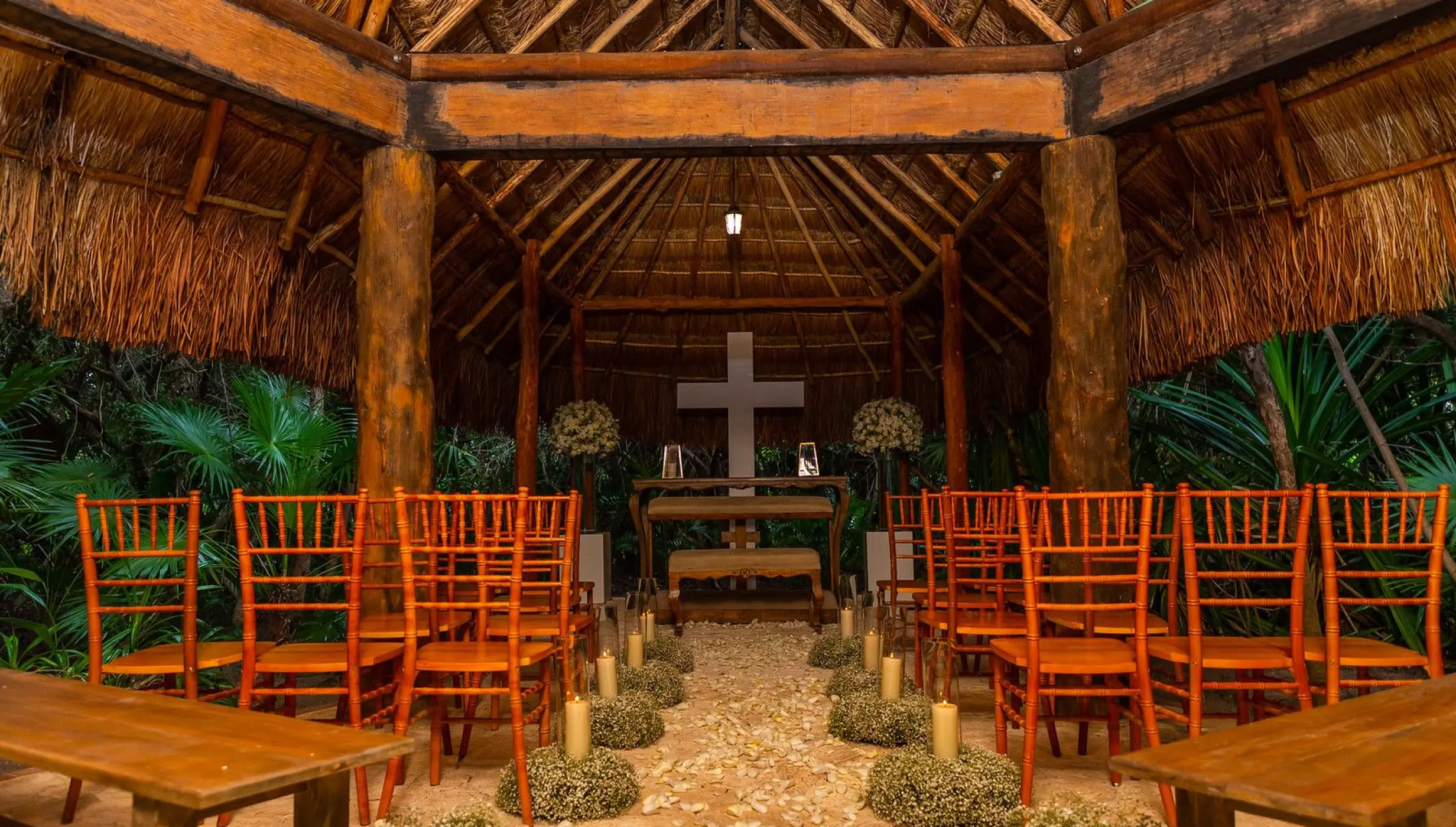 Our Lady of Izmal Catholic Chapel Venue at Dreams Sapphire Resort and Spa