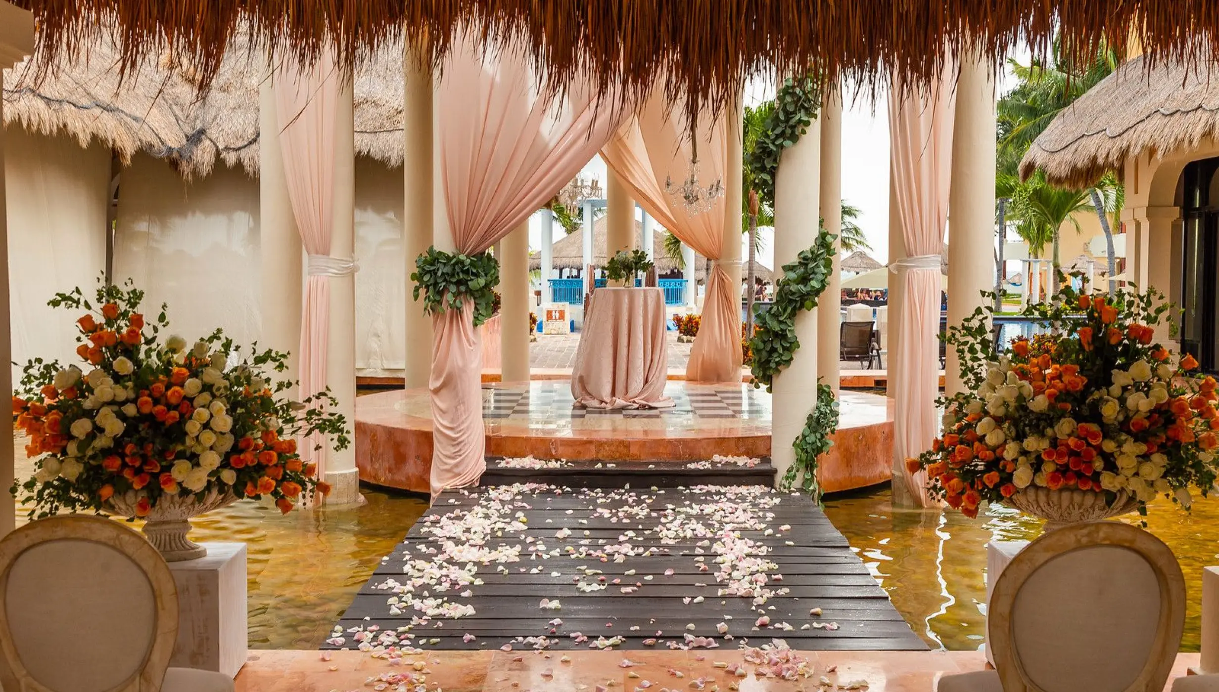 Wedding Gazebo Venue at Dreams Sapphire Resort and Spa