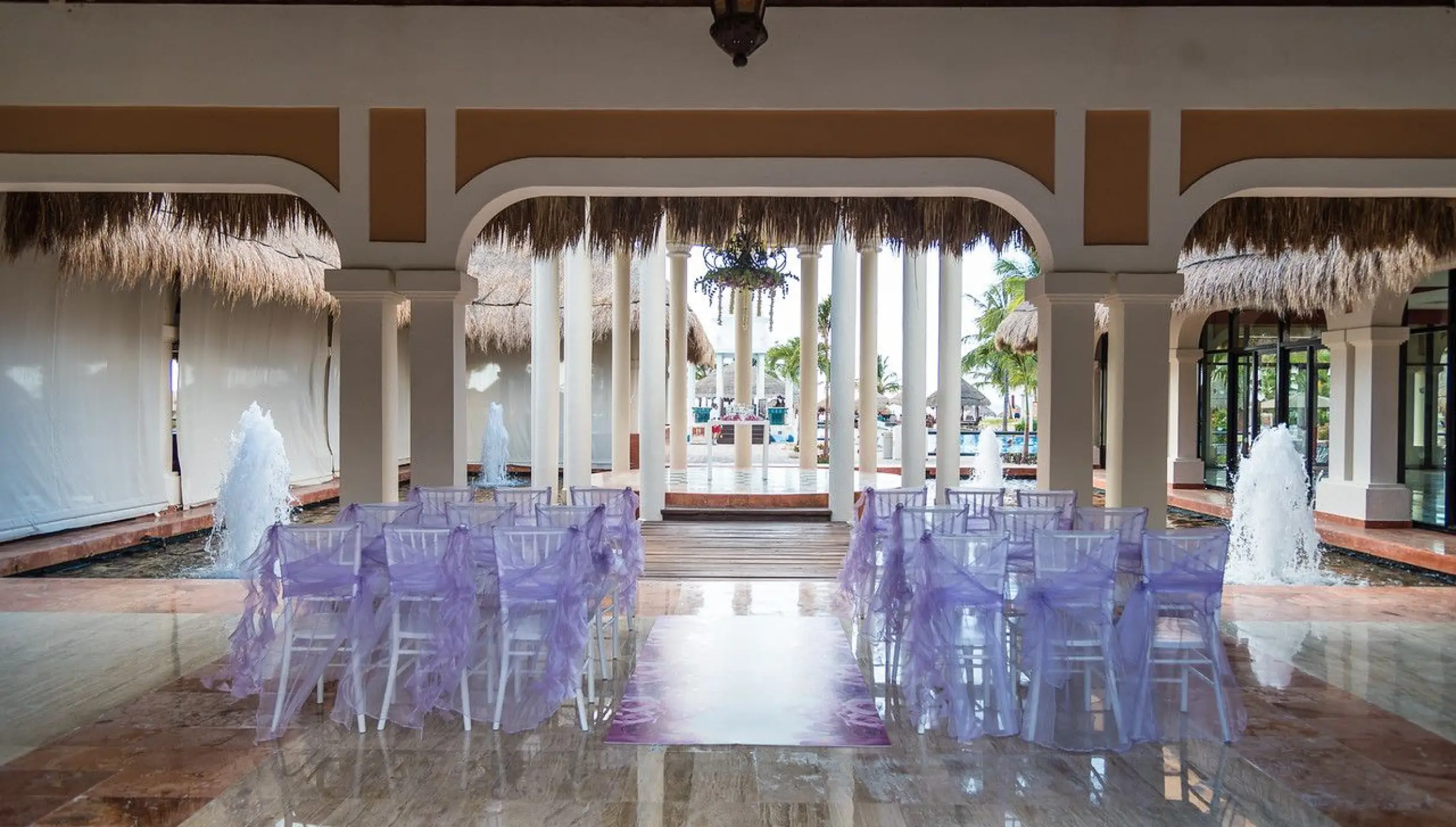 Wedding Gazebo Venue at Dreams Sapphire Resort and Spa