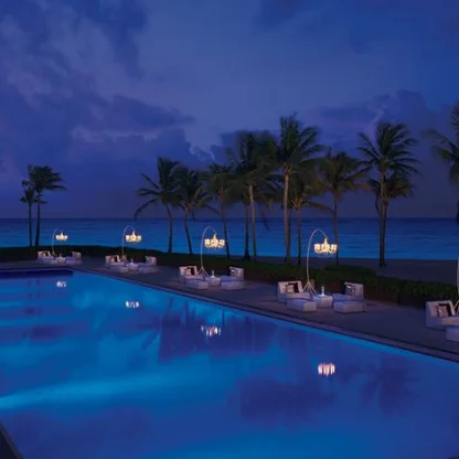 Relaxation Pool Terrace at Dreams tulum resort and spa