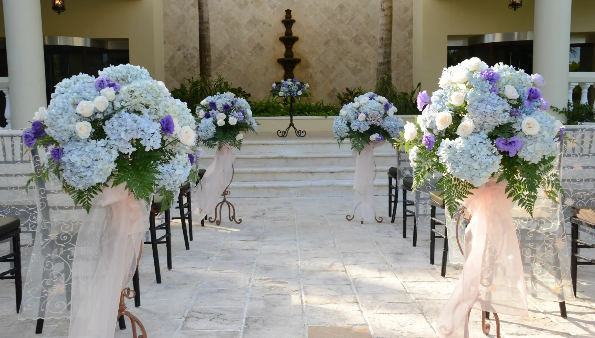 Ceremony  in Terrace of the Convention Center at Dream tulum resort and spa