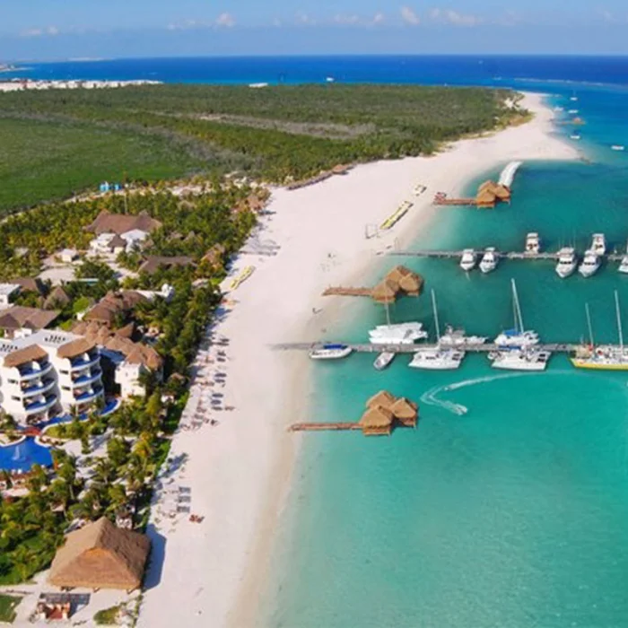 El Dorado Maroma Resort aerial view