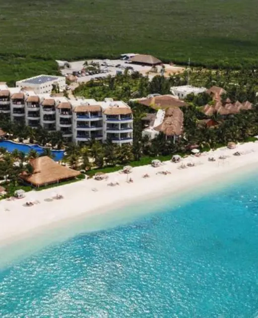 El Dorado Maroma Resort aerial view