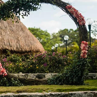 Grand Ballroom Garden venue at El dorado resort