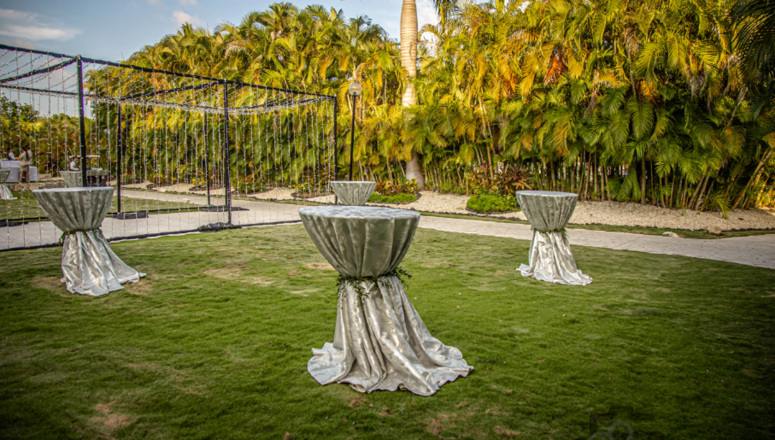 Grand Ballroom Garden venue at El dorado resort