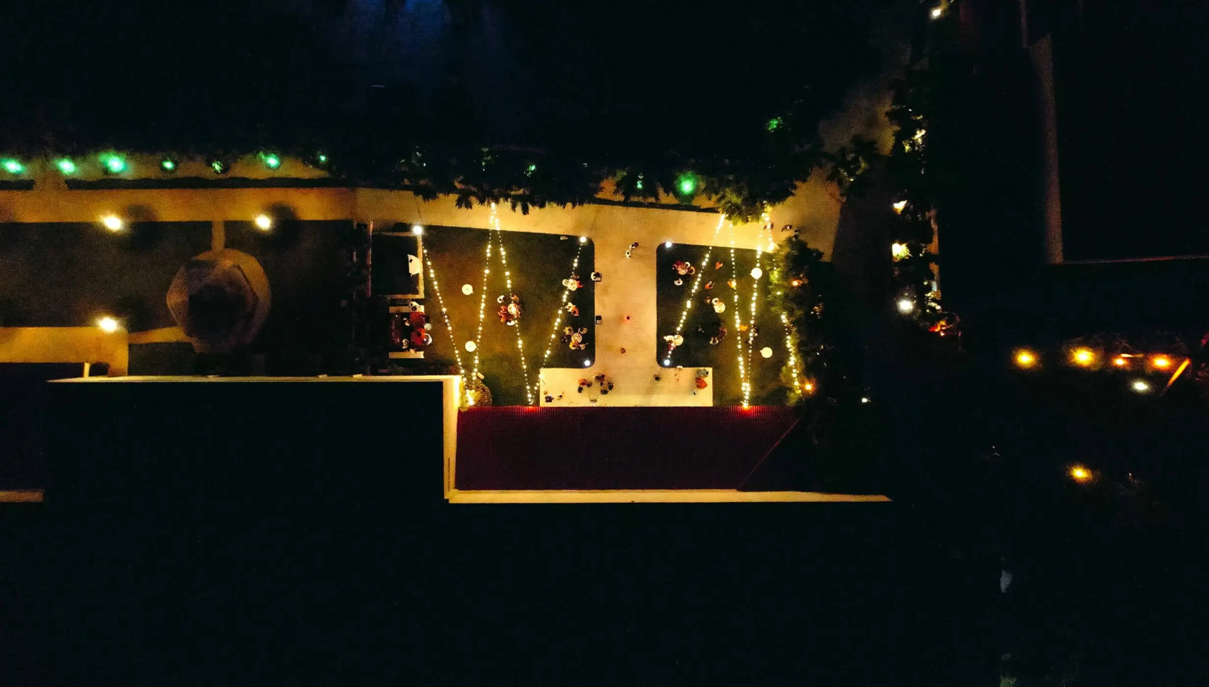 Grand Ballroom Garden venue at El dorado resort