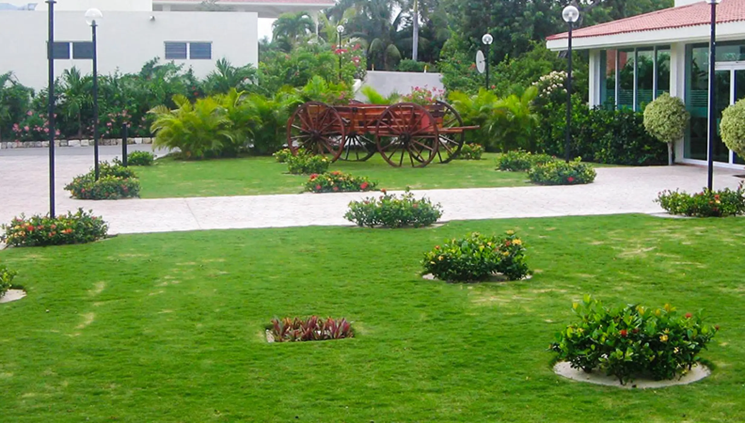 Grand Ballroom Garden venue at El dorado resort