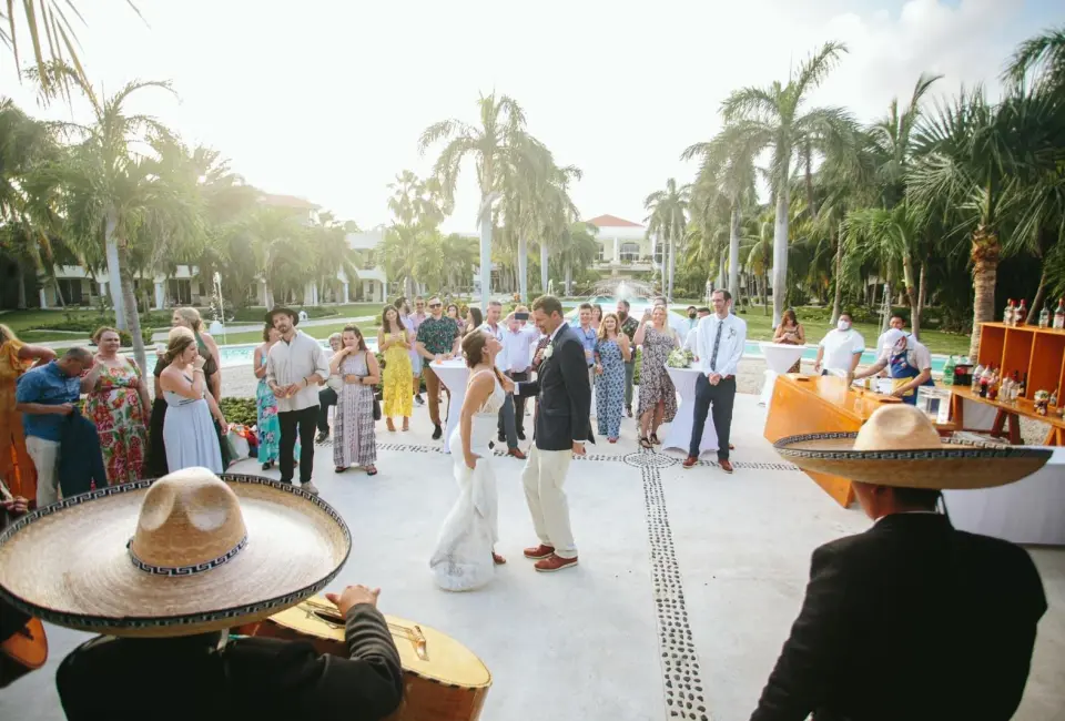 Mexican style wedding in La Glorieta Venue at El Dorado Resort