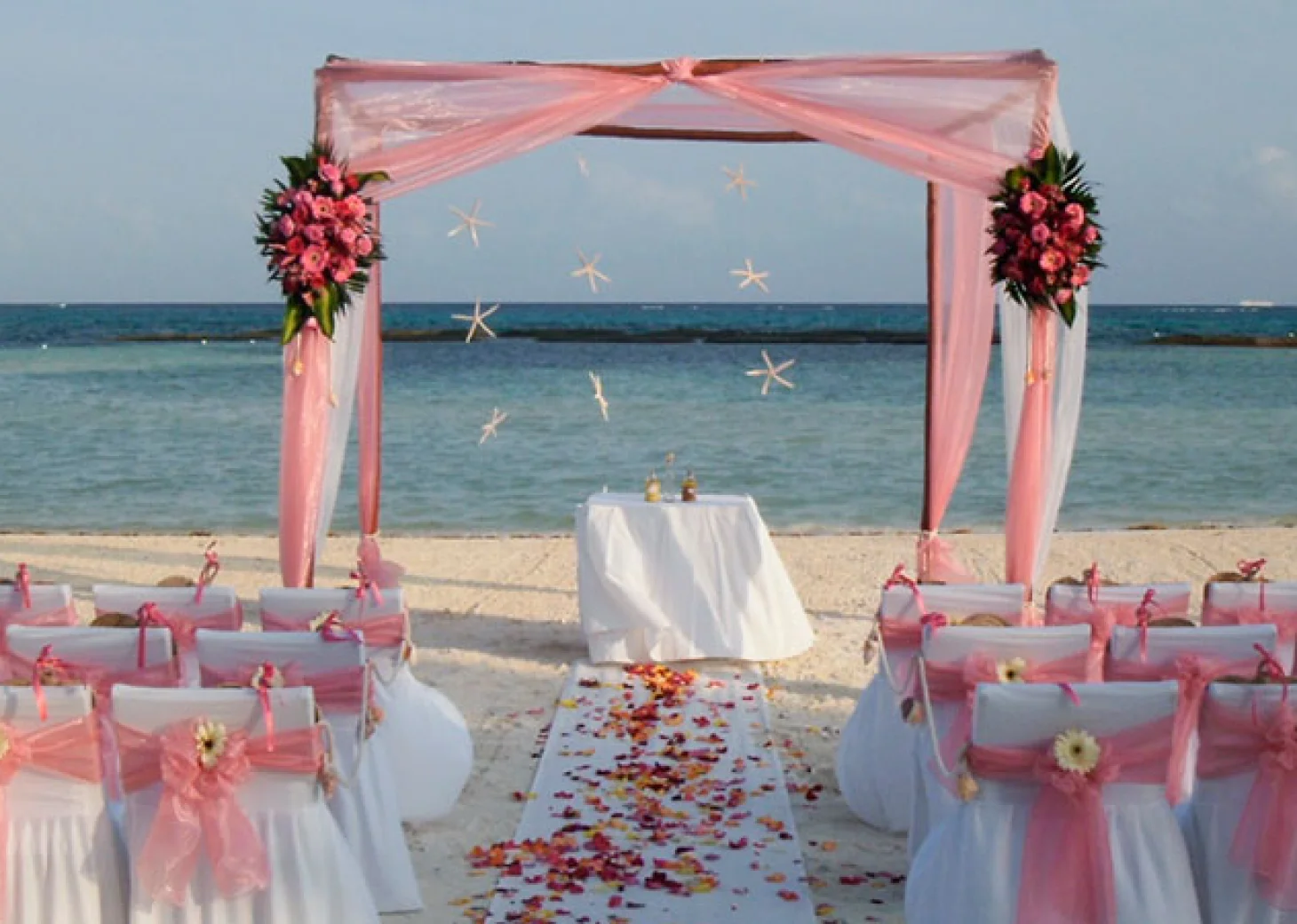 Ceremony in Chapel Gazebo venue at El dorado Maroma