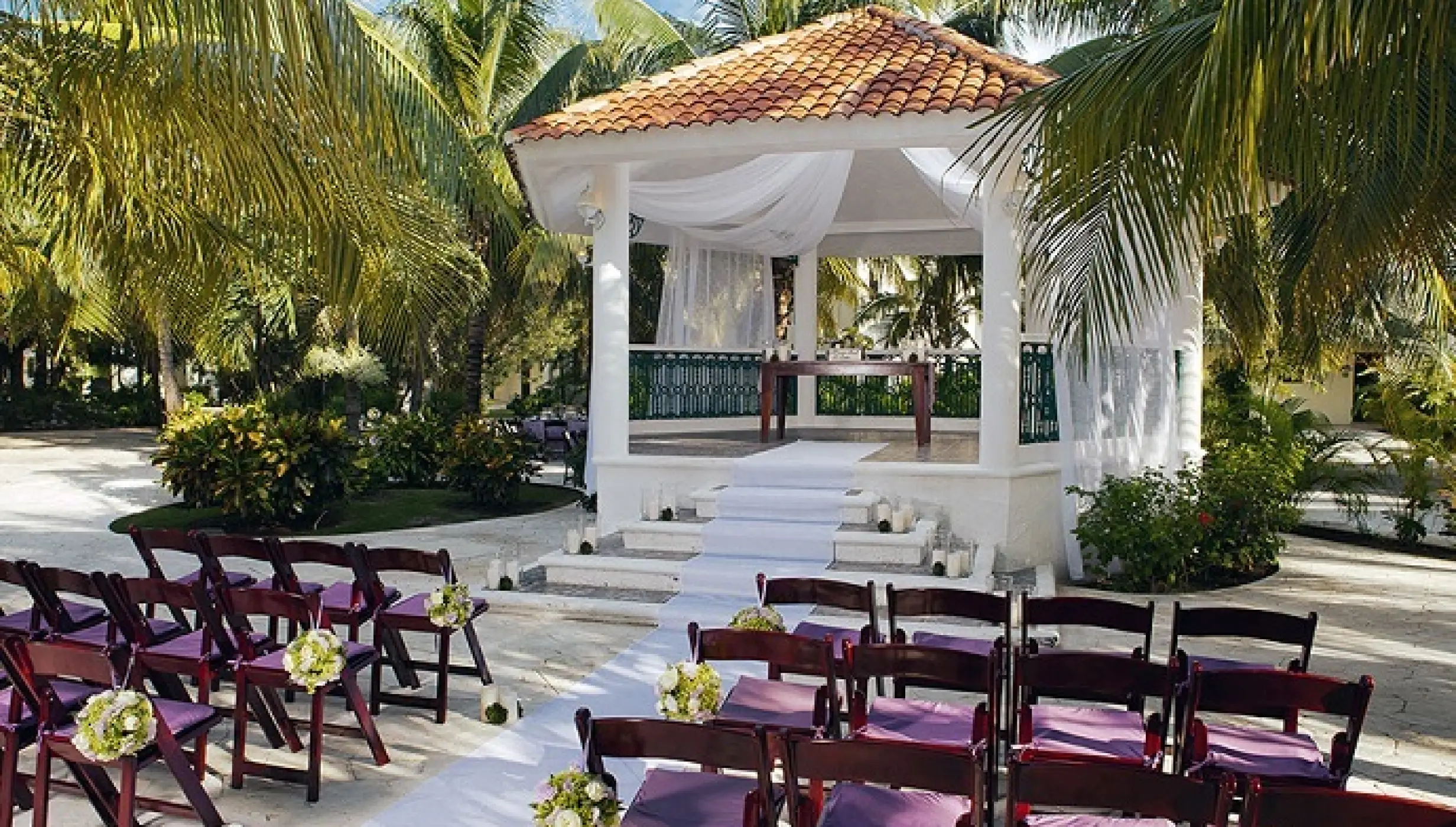 Mexican Kiosk Plaza Venue at El Dorado Resort
