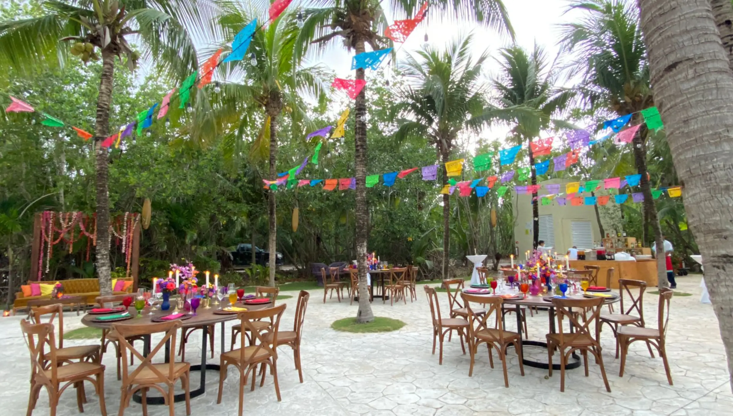 Mexican Kiosk Plaza Venue at El Dorado Resort