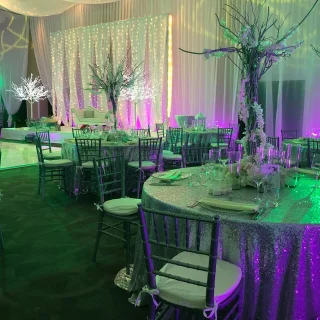 Dinner reception in Salon Royale Venue at El Dorado Resort