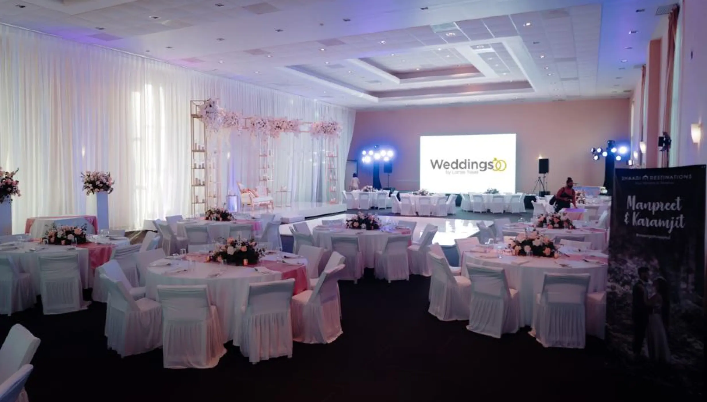 Edss Grand Ballroom venue at El dorado seaside suites