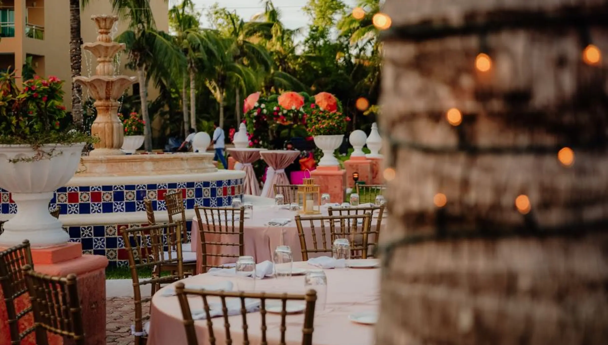Mexican Plaza Venue at El dorado seaside suites