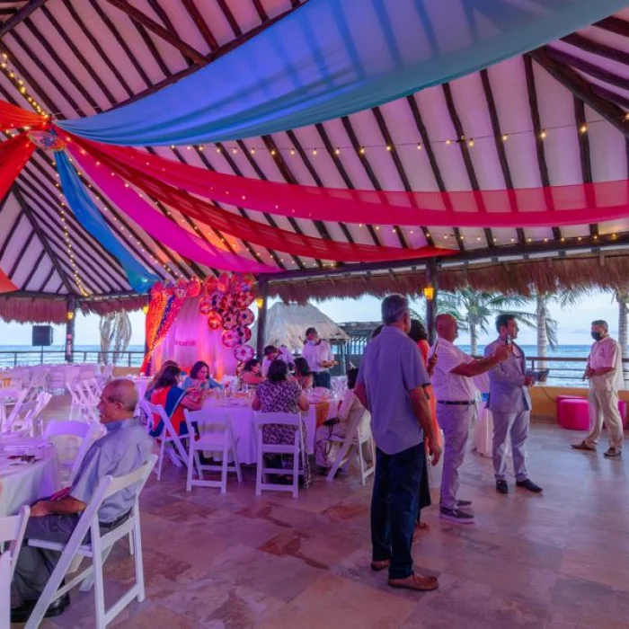 Palapa Kantenah venue at El dorado seaside suites