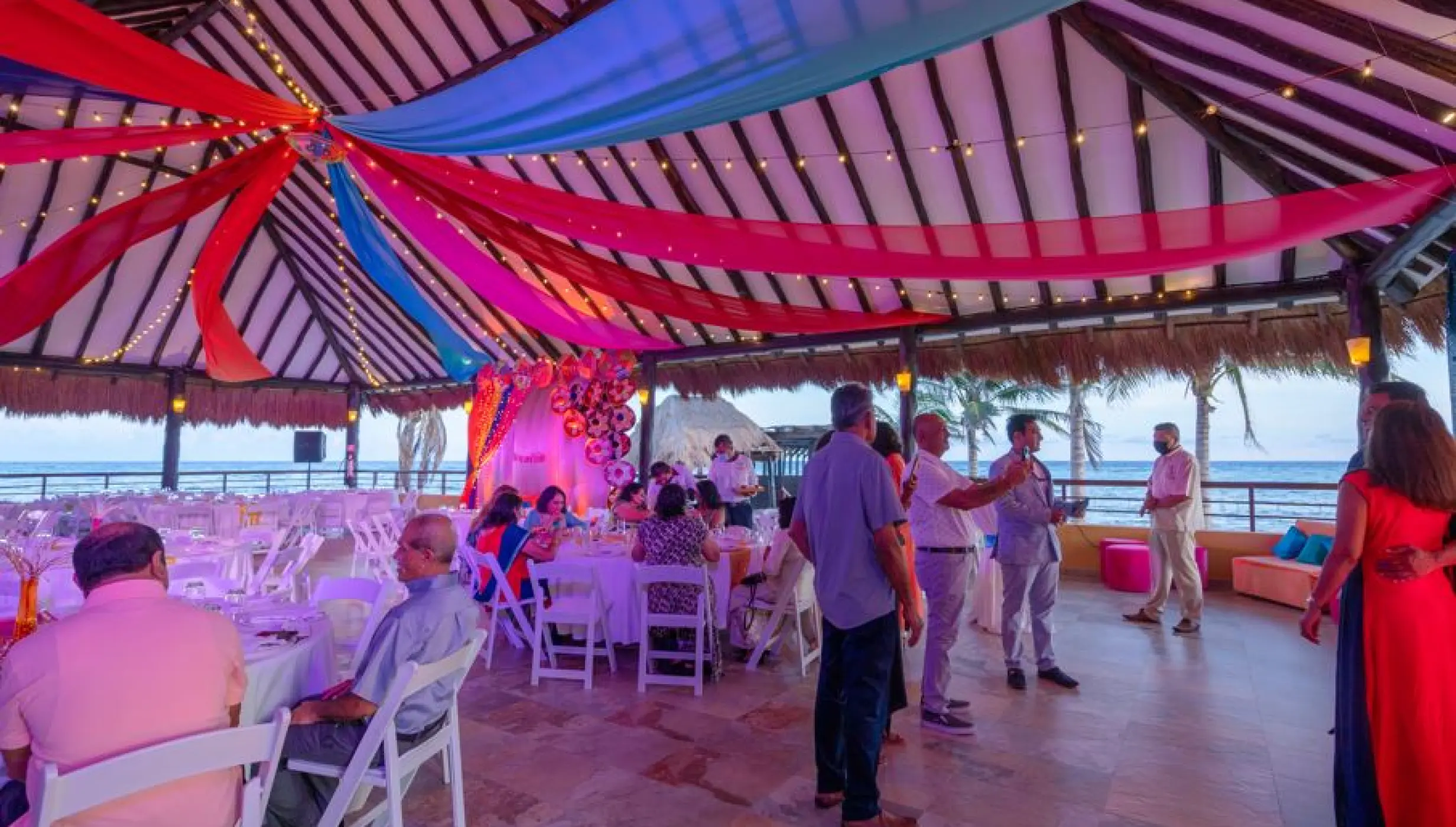 Palapa Kantenah venue at El dorado seaside suites