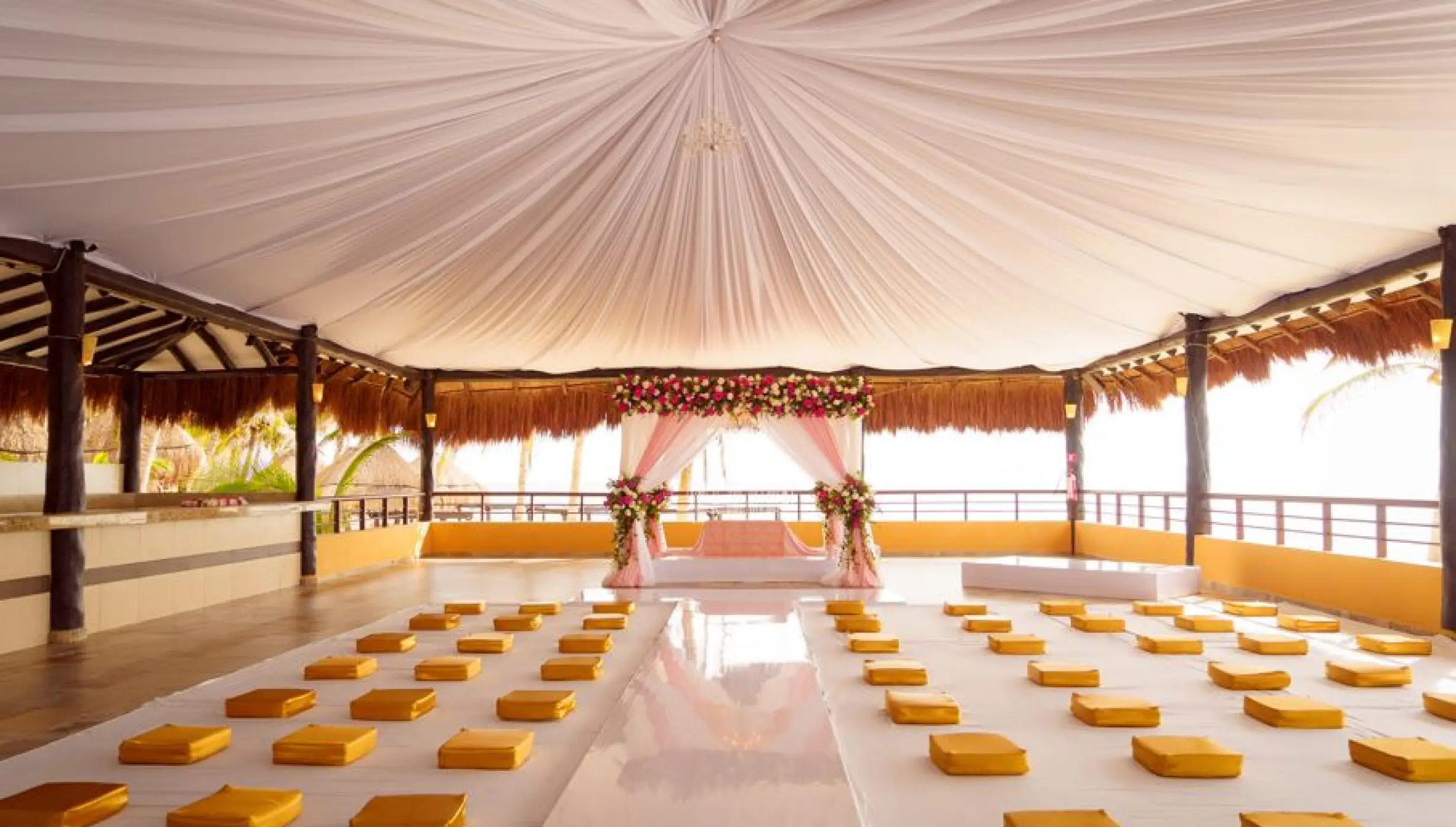 Indian wedding in Palapa Kantenah venue at El dorado seaside suites