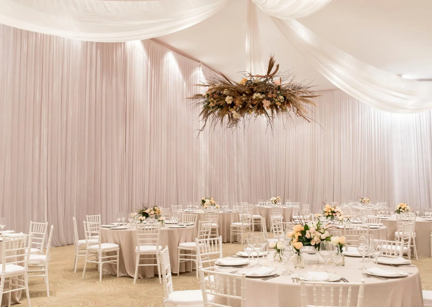 ballroom for wedding receptions at Excellence Playa Mujeres