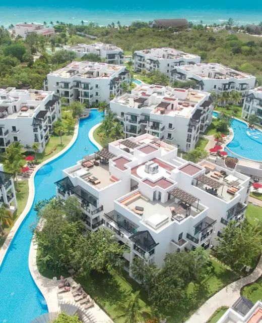 The Fives Beach Hotel & Residences arial picture
