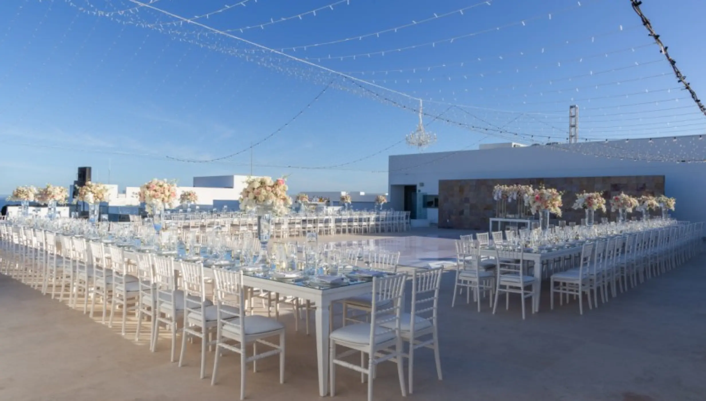 Dinner reception at Garza Blanca Resort & Spa Los Cabos