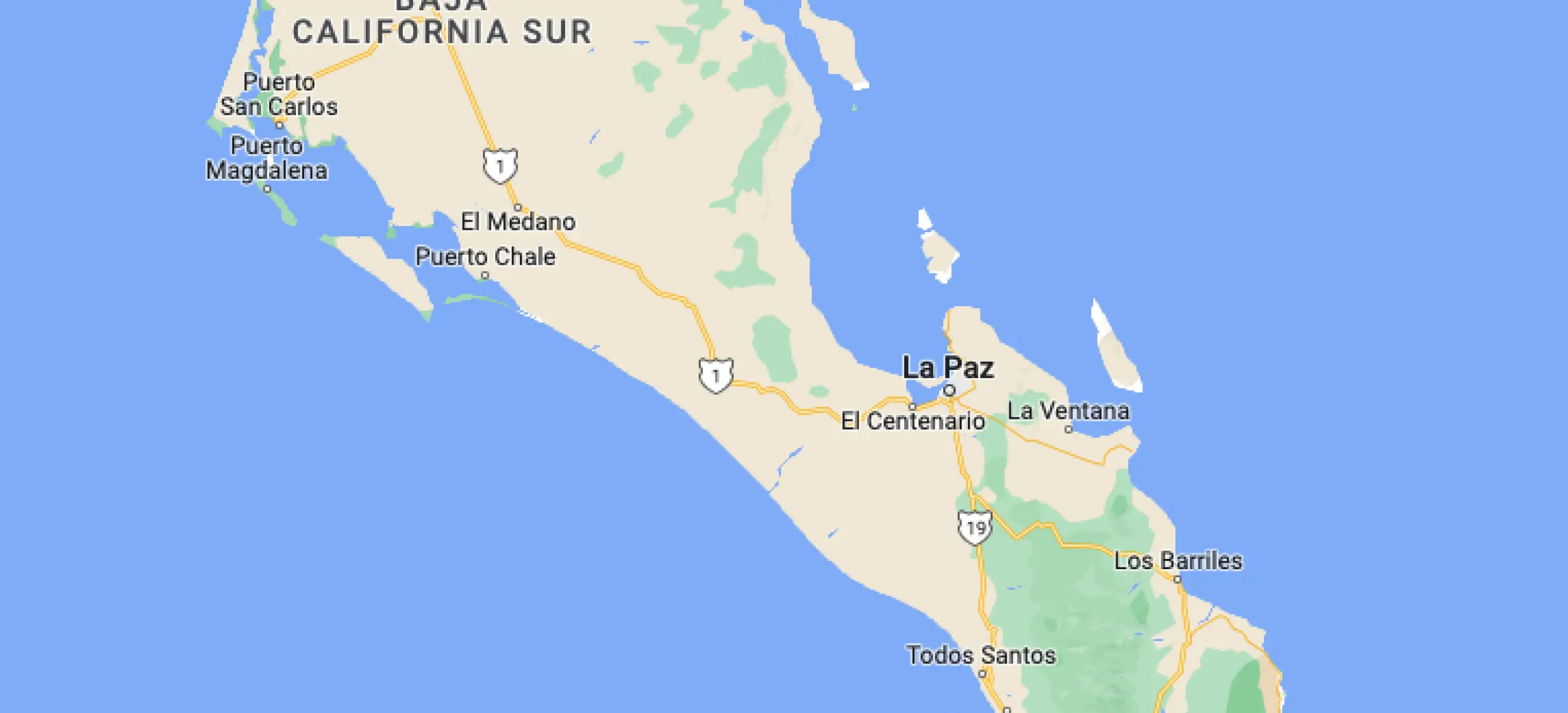 Google maps of Garza Blanca Resort and spa Los cabos