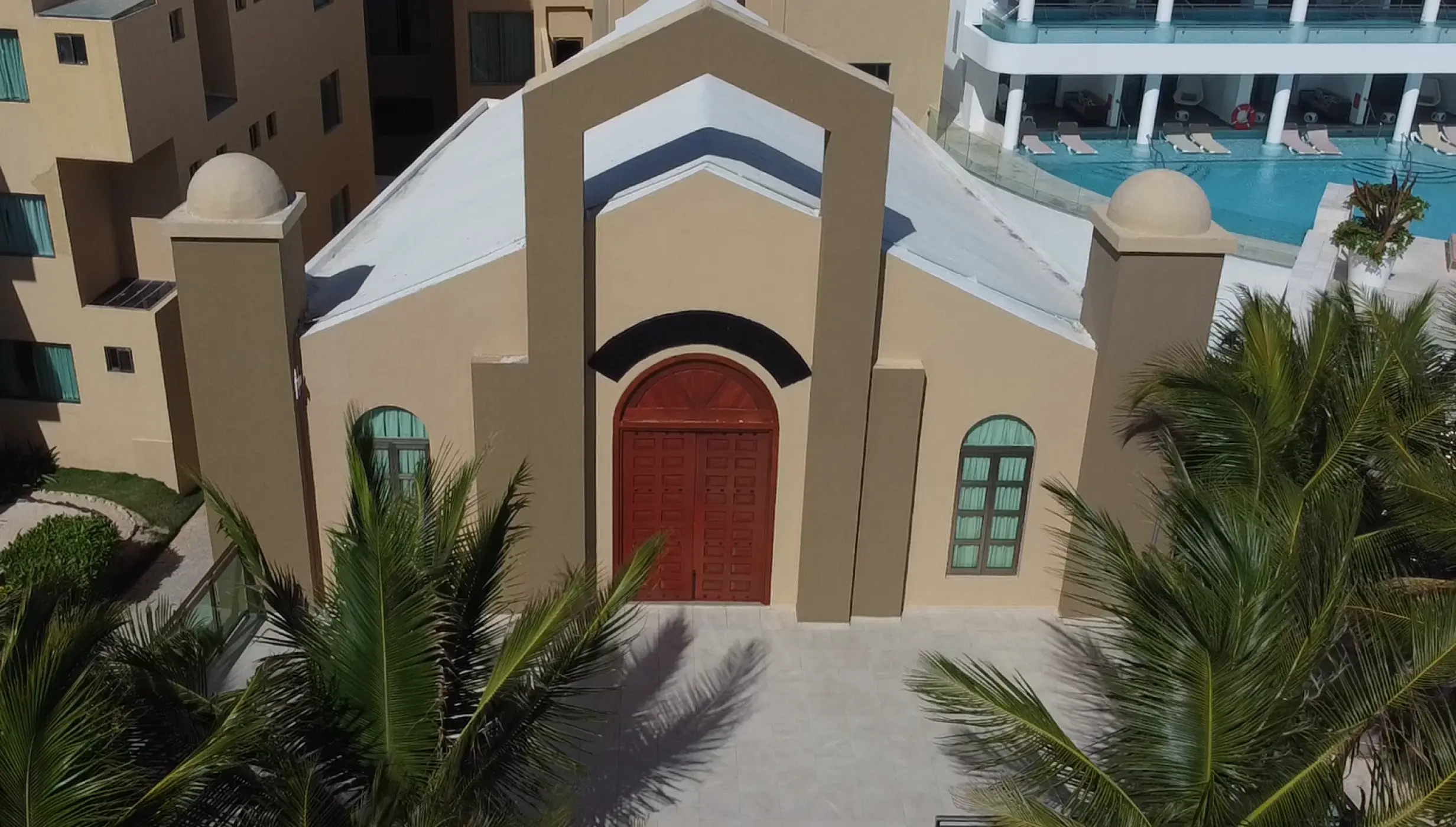 Generations Riviera Maya resort catholic wedding chapel venue