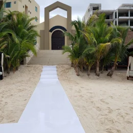 Beach chapel area at Generations Riviera Maya resort