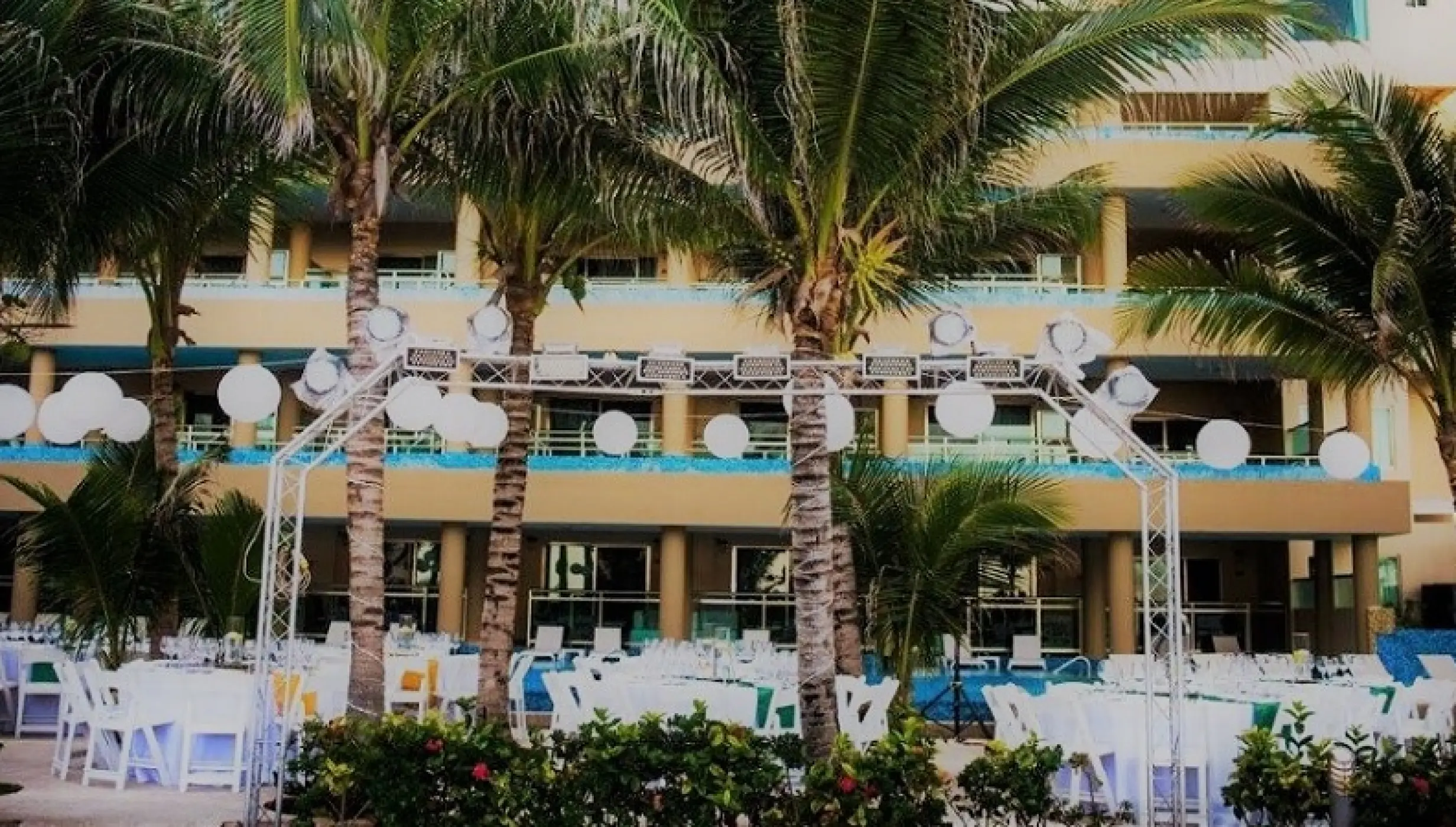 Pool Deck venue at Generations Riviera Maya Resort