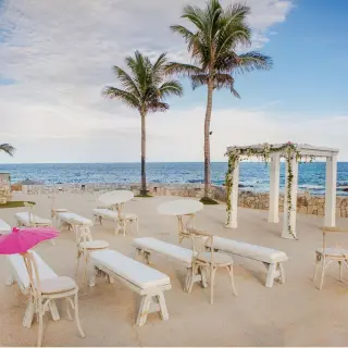 Ceremony decor at Grand Fiesta Americana Los Cabos All inclusive Golf and Spa
