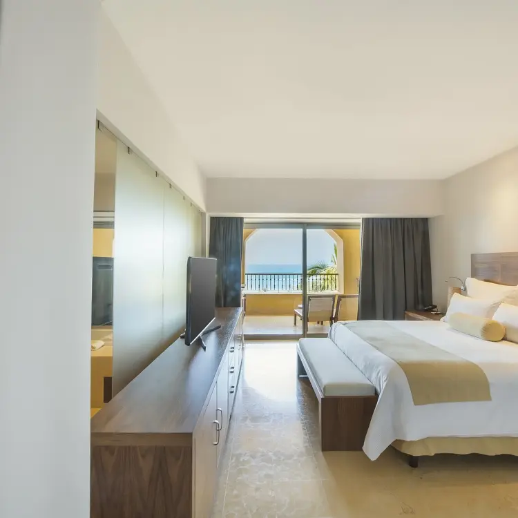 Grand Fiesta Americana Los Cabos guest suite with ocean view balcony, Cabo San Lucas