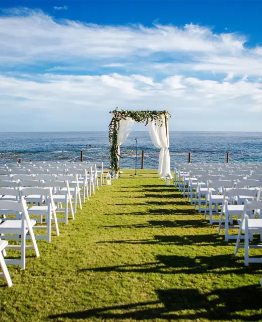 Ceremony decor at Grand Fiesta Americana Los Cabos All inclusive Golf and Spa