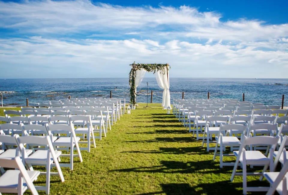 Ceremony decor at Grand Fiesta Americana Los cabos
